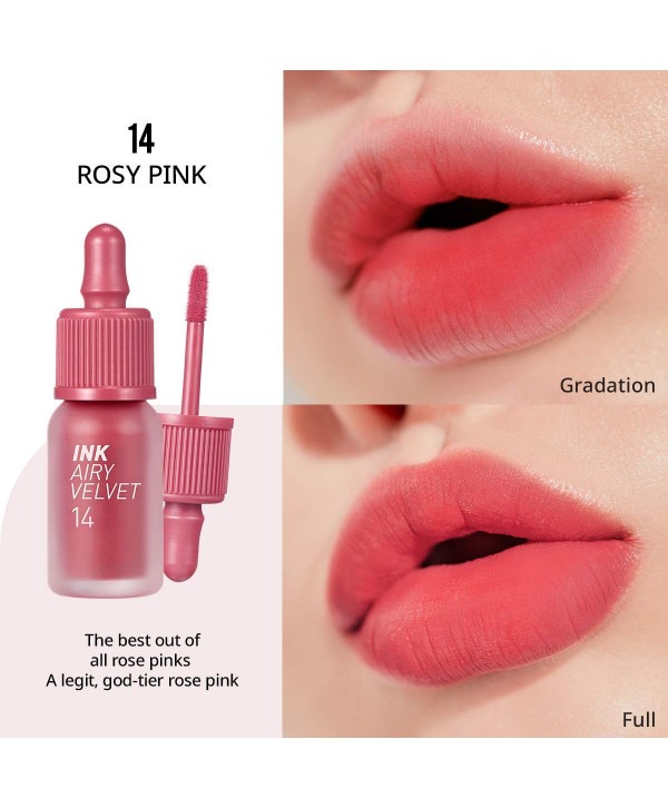 INK AIRY VELVET ROSY PINK