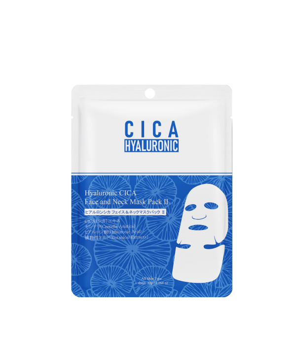 HYALURONIC ACID CICA FACE AND NECK MASK