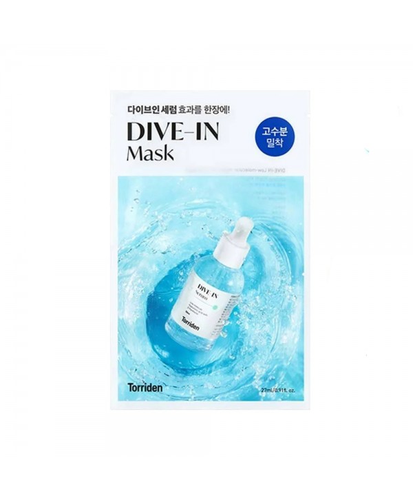 DIVE-IN- LOW MOLECULAR HYALURONIC ACID MASK