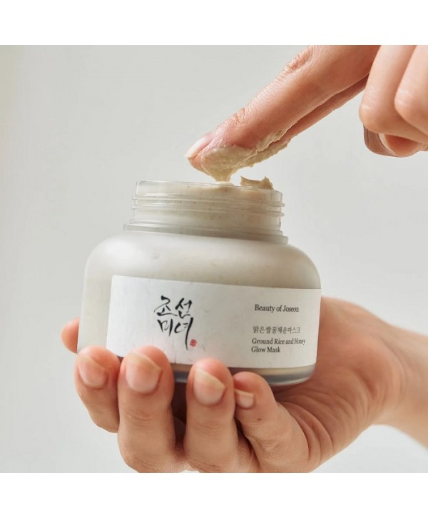 GROUND RICE AND HONEY GLOW MASK