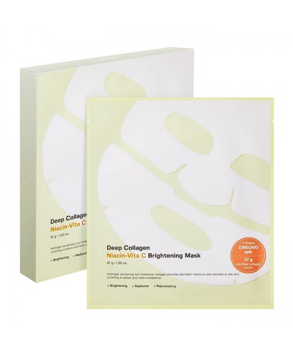 DEEP COLLAGEN NIACIN VITA C BRIGHTENING MASK