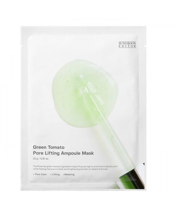 GREEN TOMATO PORE LIFTING AMPOULE MASK