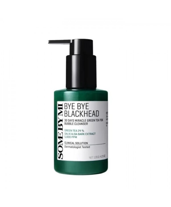 BYE BYE BLACKHEAD 30 DAYS MIRACLE GREEN TEA TOX BUBBLE CLEANSER