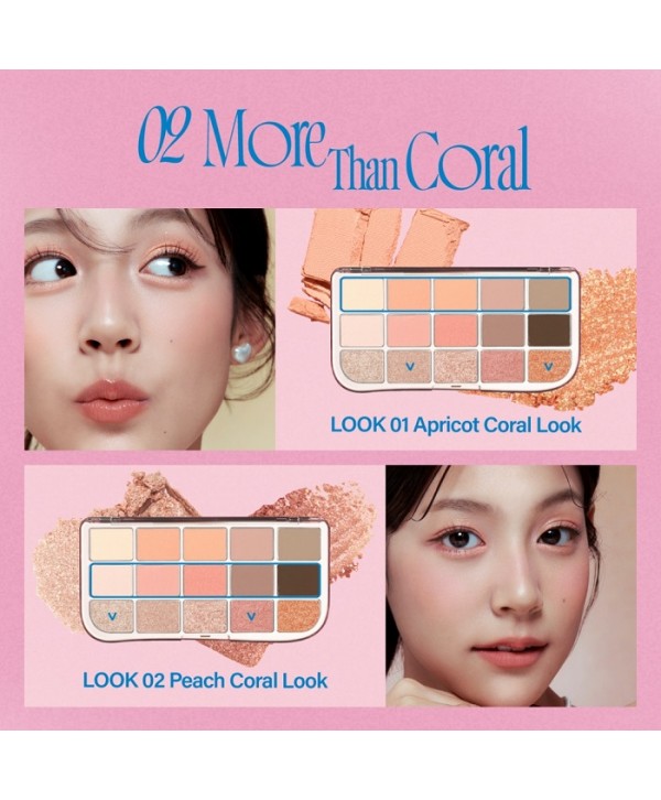 MORE MOOD EYESHADOW PALETTE 02 MORE THAN CORAL