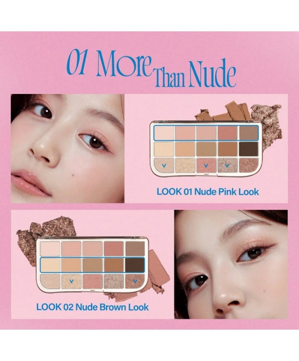 MORE MOOD EYESHADOW PALETTE 01 MORE THAN NUDE