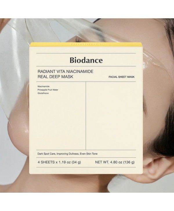 RADIANT VITA NIACINAMIDE REAL DEEP MASK