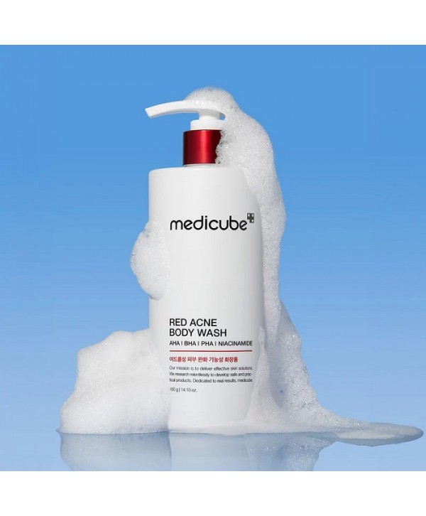 RED ACNE BODY WASH