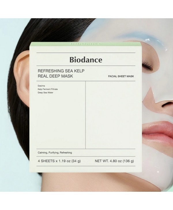 REFRESHING SEA KELP REAL DEEP MASK