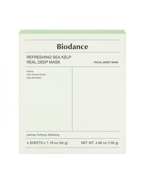 REFRESHING SEA KELP REAL DEEP MASK