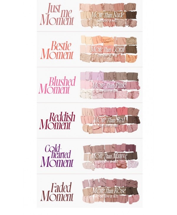 MORE MOOD EYESHADOW PALETTE 04 MORE THAN RED